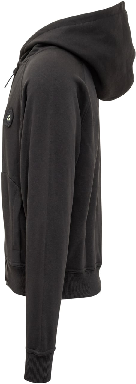 Peuterey Peuterey Felpa con Cappuccio e Chiusura Zip Zwart