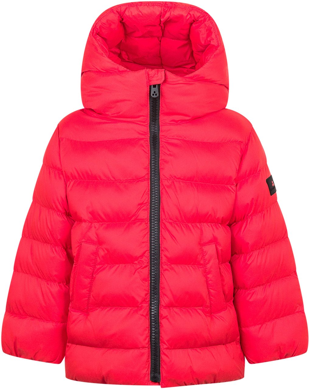 Peuterey Peuterey Kids Piumino Rosso con Cappuccio Rood