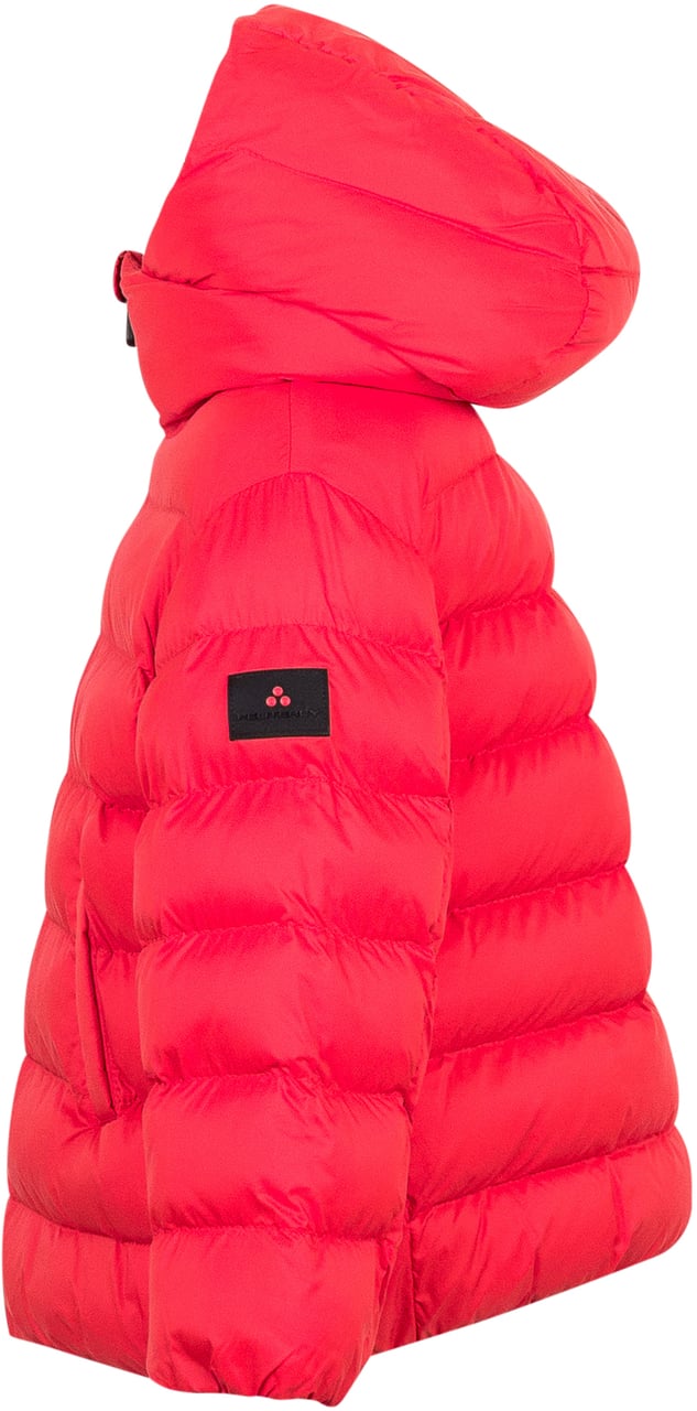 Peuterey Peuterey Kids Piumino Rosso con Cappuccio Rood
