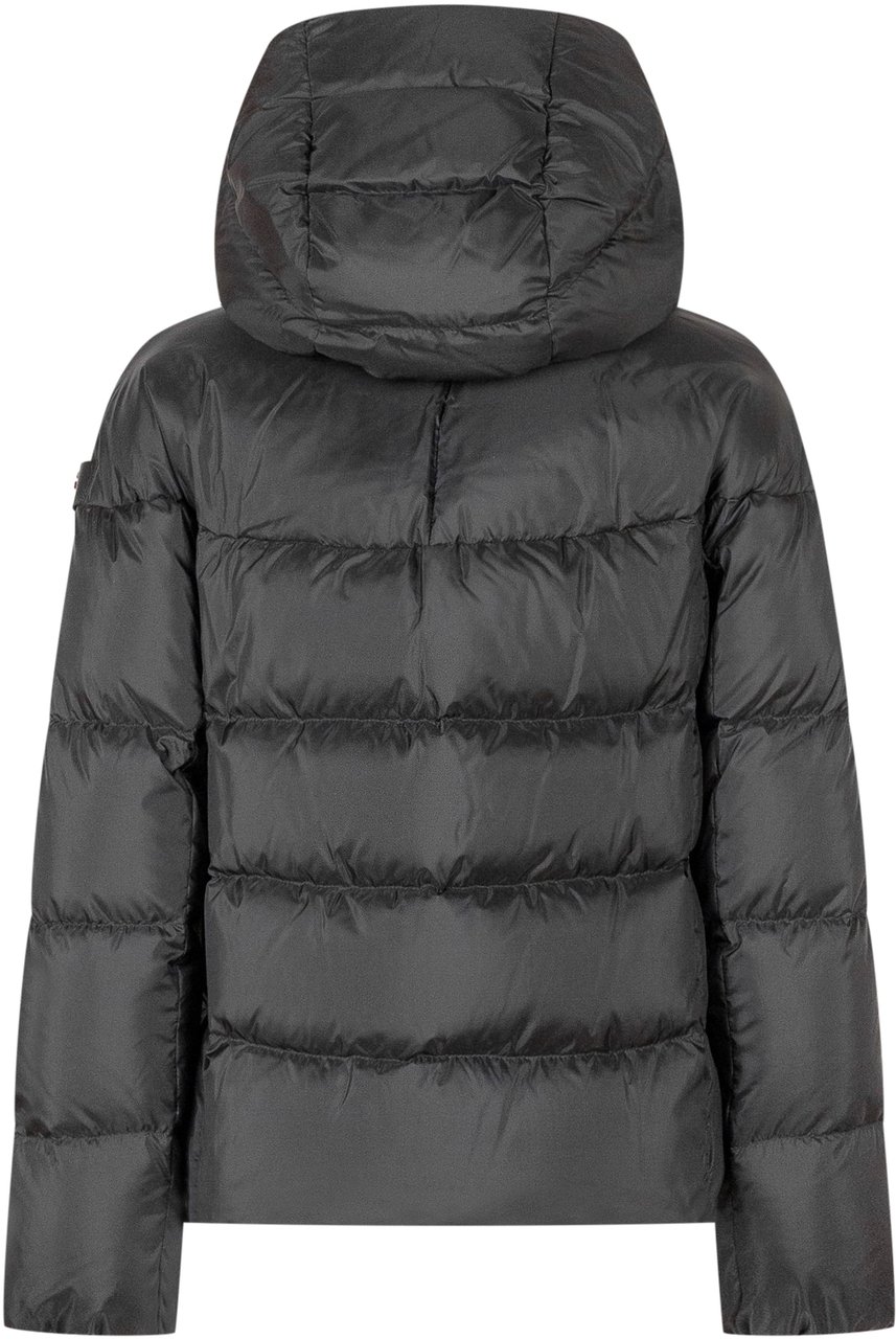 Peuterey Peuterey Kids Piumino Nero con Collo Avvolgente Zwart