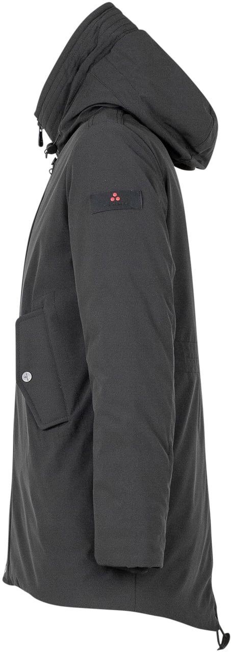 Peuterey Peuterey Kids Parka Nero con Cappuccio Zwart