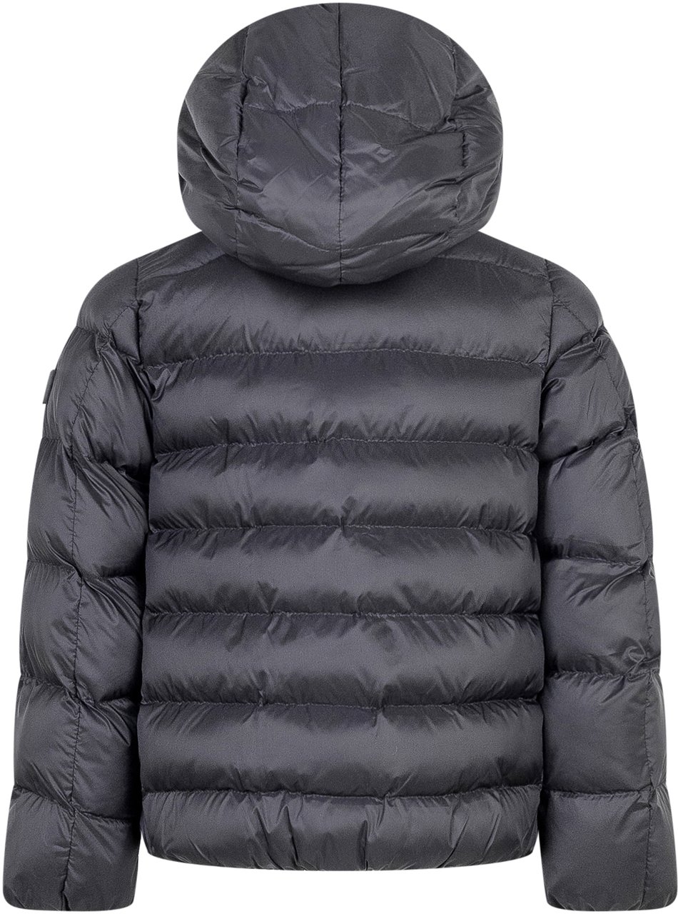 Peuterey Peuterey Kids Piumino Nero con Cappuccio Blauw