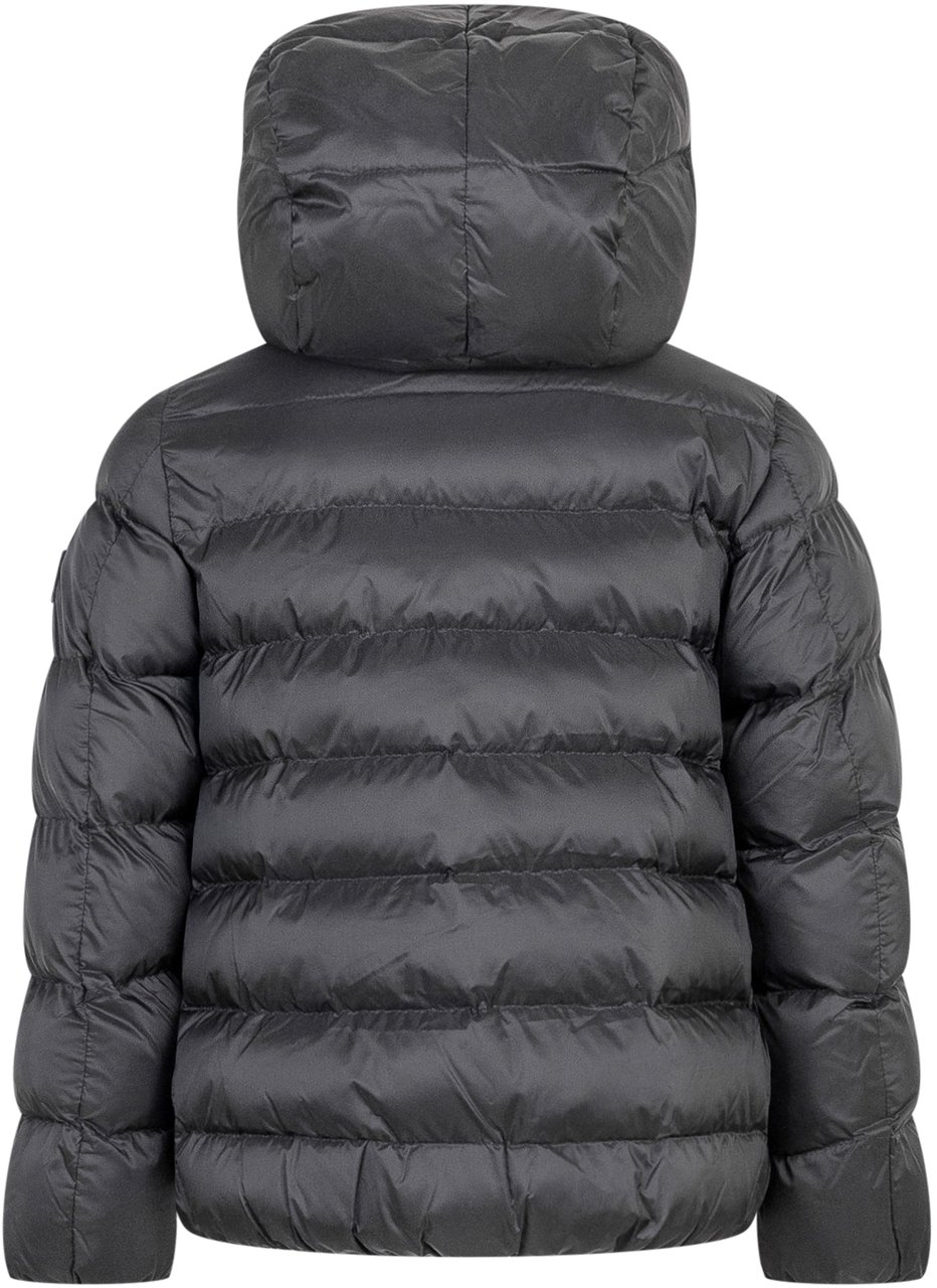Peuterey Peuterey Kids Piumino Nero con Cappuccio Zwart