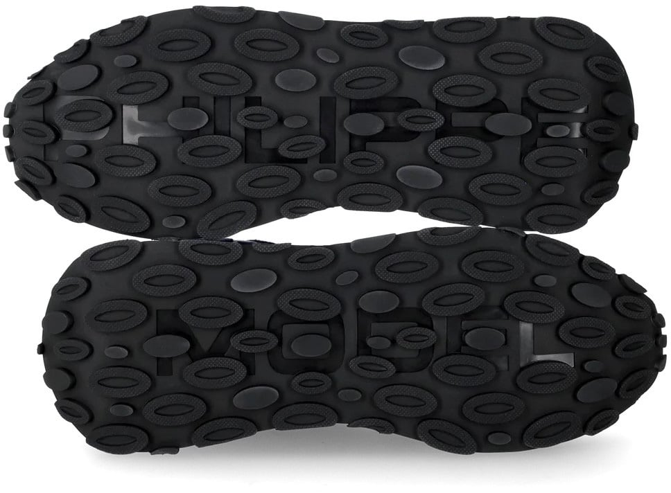 Philippe Model Baskets Tropez High navy spoiler argent Philippe Model femme TKLD W001 Blauw