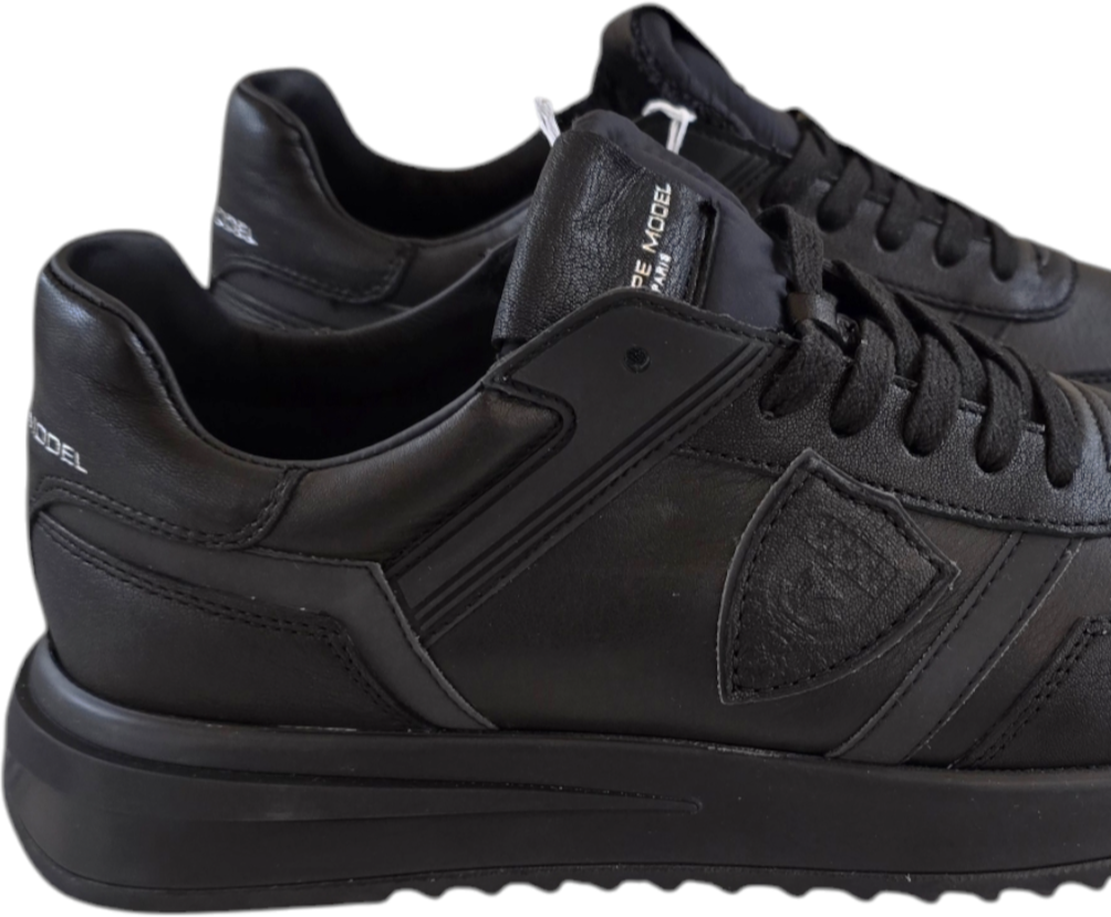 Philippe Model Baskets Tropez 2.1 cuir semelle noir Philippe Model Homme TYLU WX14 Zwart
