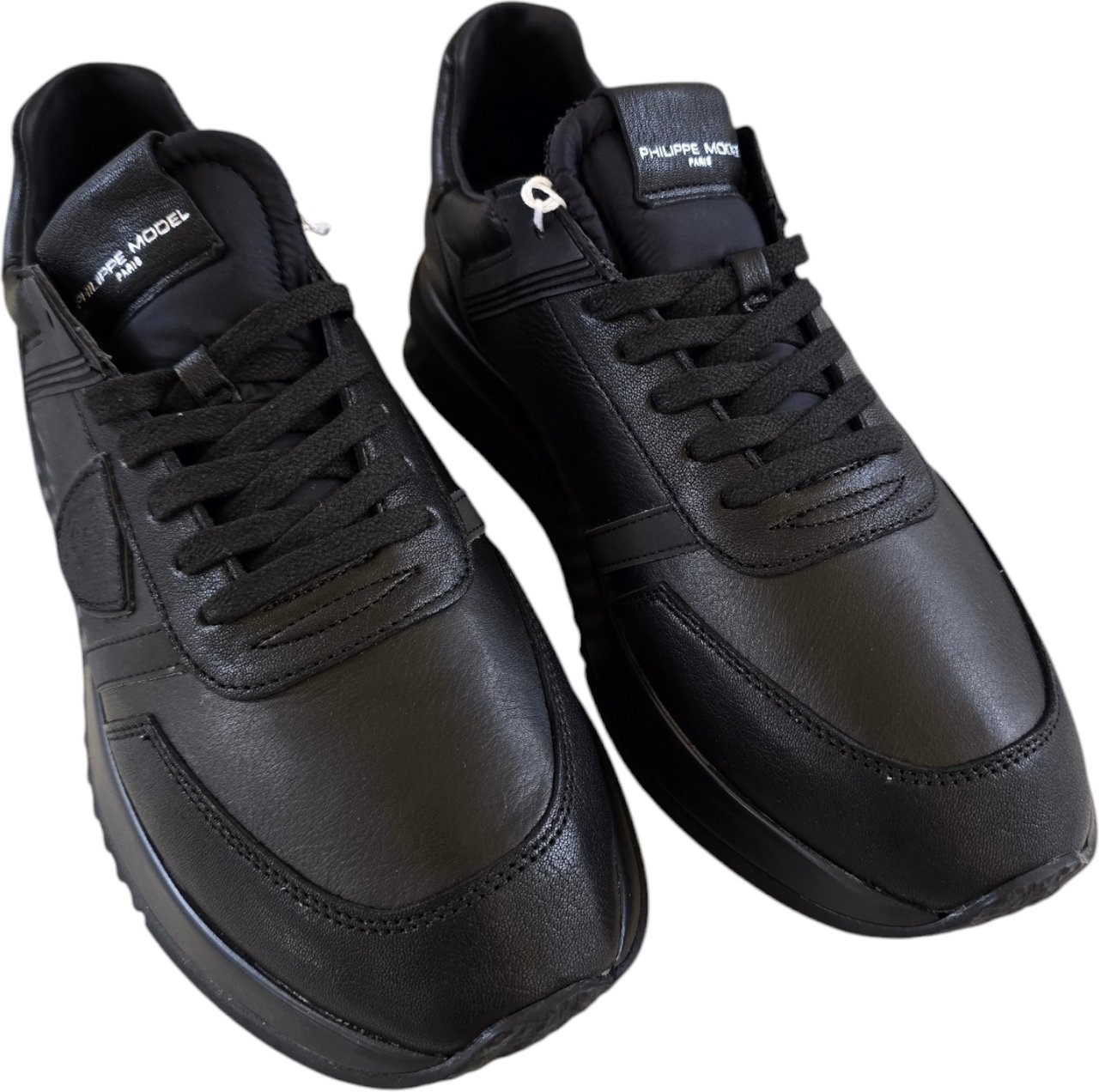 Philippe Model Baskets Tropez 2.1 cuir semelle noir Philippe Model Homme TYLU WX14 Zwart