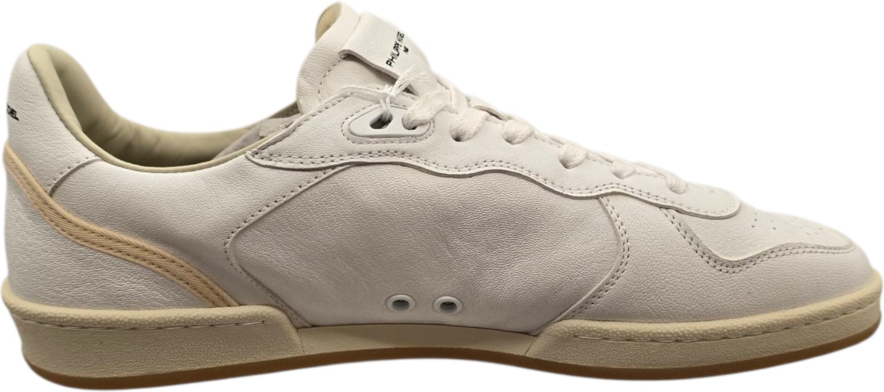 Philippe Model Sneakers Pgal cuir blanc Philippe Model Homme PGLU WW01 baskets Wit