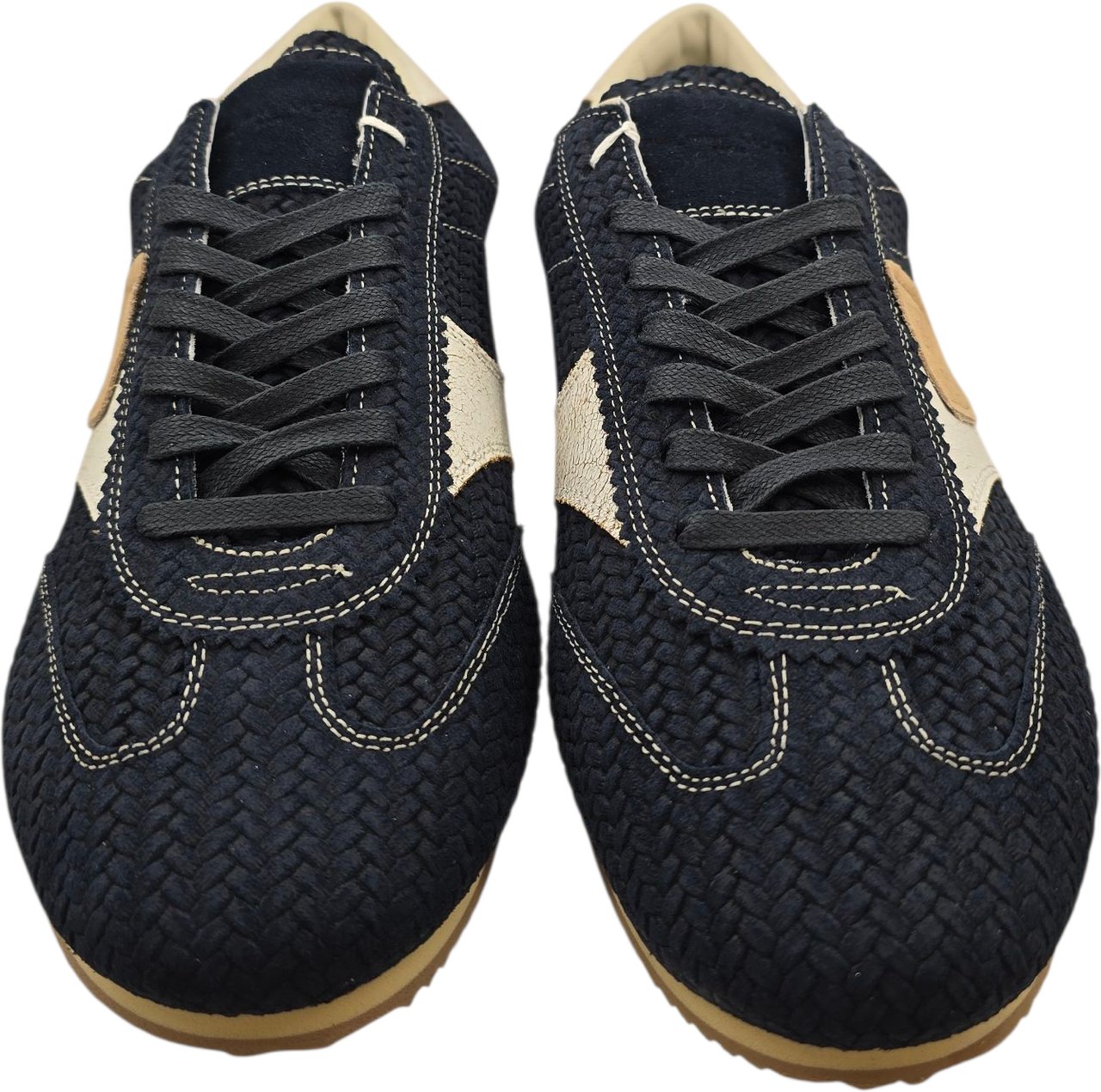 Philippe Model Baskets Planche daim tressées bleu navy PLNU DT06 Philippe Model homme Divers