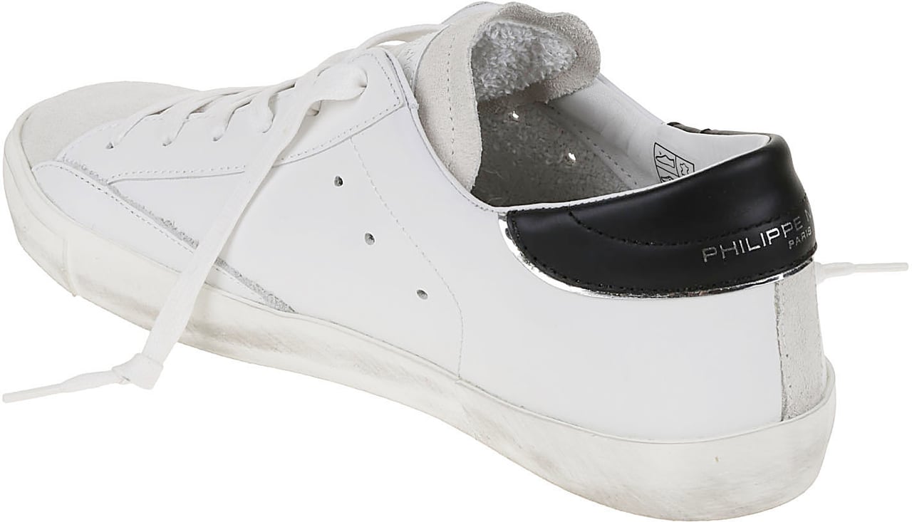 Philippe Model Flat Shoes White Wit