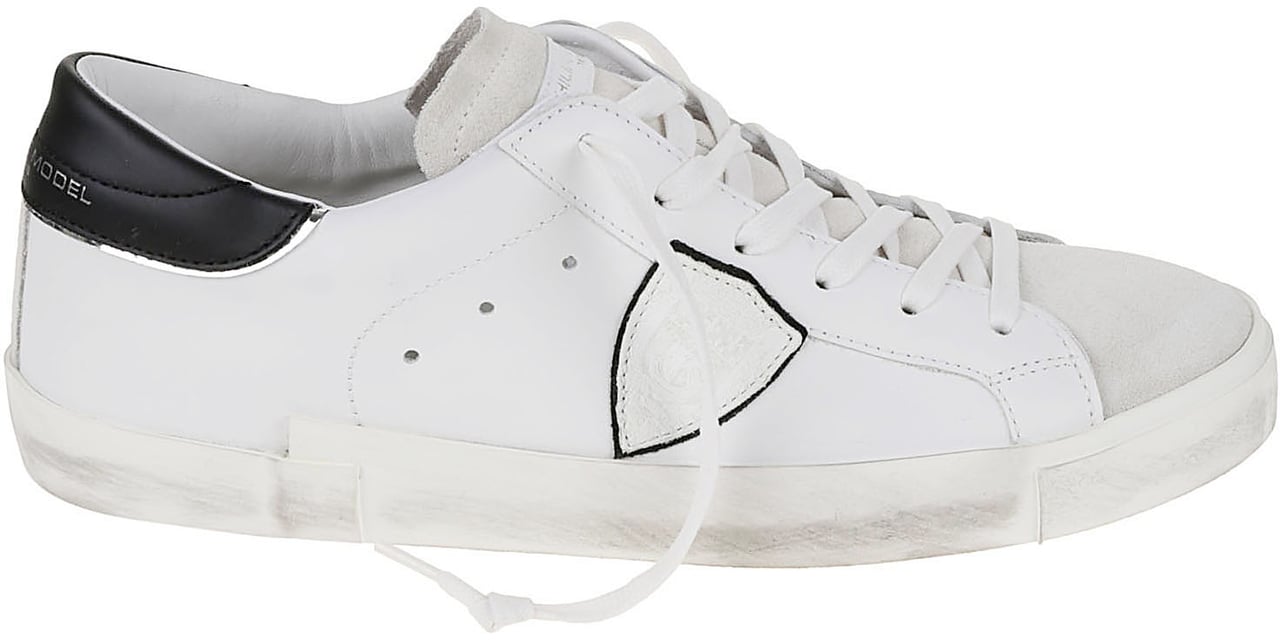 Philippe Model Flat Shoes White Wit