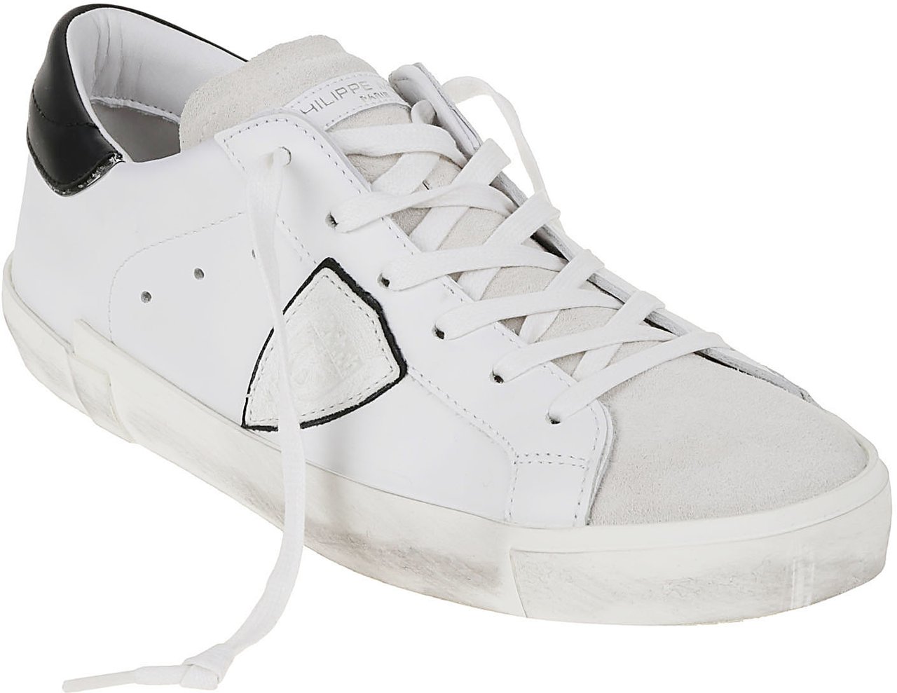 Philippe Model Flat Shoes White Wit