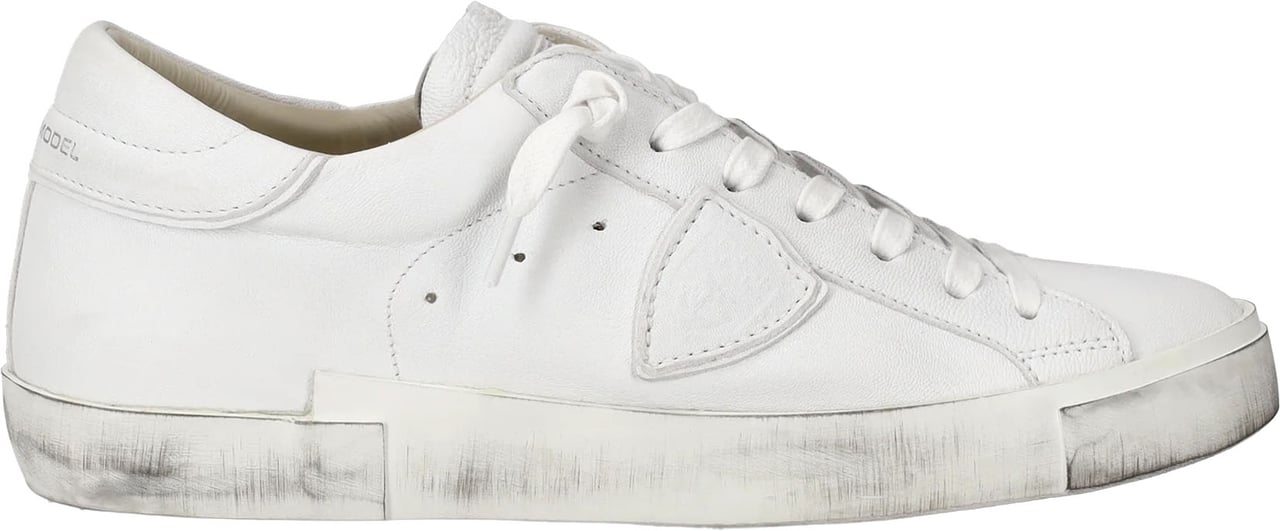 Philippe Model Prsx Low Man Blanc Sneakers Wit