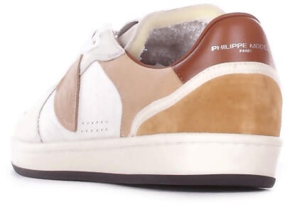 Philippe Model Sneakers Brown Beige Wit