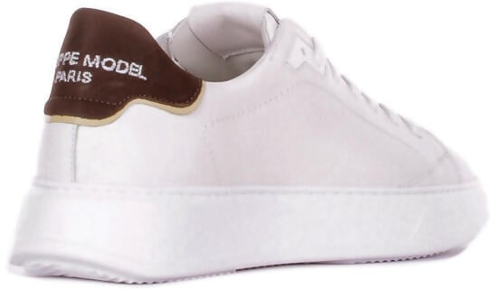 Philippe Model Sneakers White Brown Wit