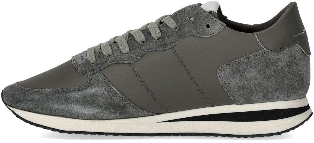 Philippe Model PHILIPPE MODEL TRPX LOW GREY SNEAKER Grijs