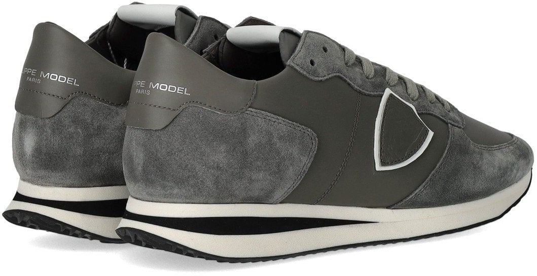 Philippe Model PHILIPPE MODEL TRPX LOW GREY SNEAKER Grijs