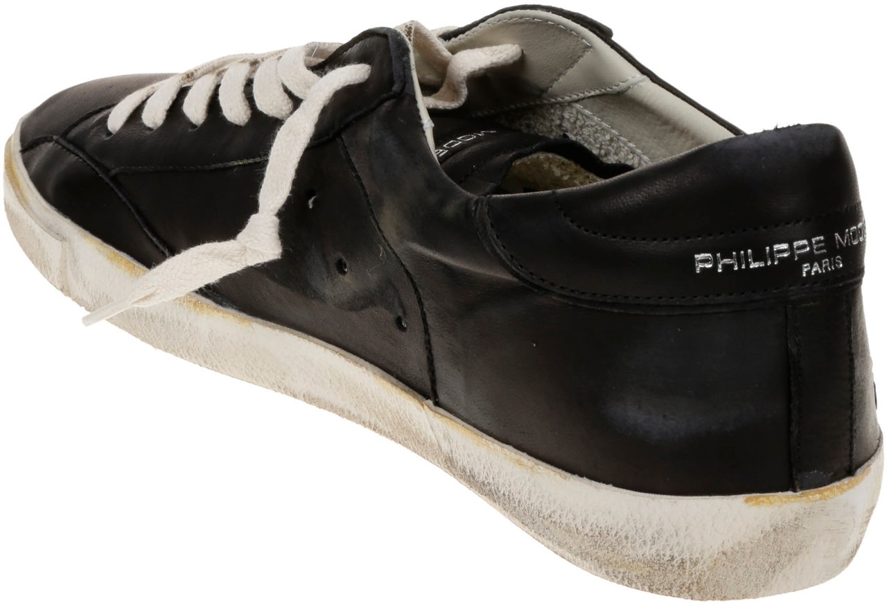 Philippe Model Flat Shoes Black Zwart