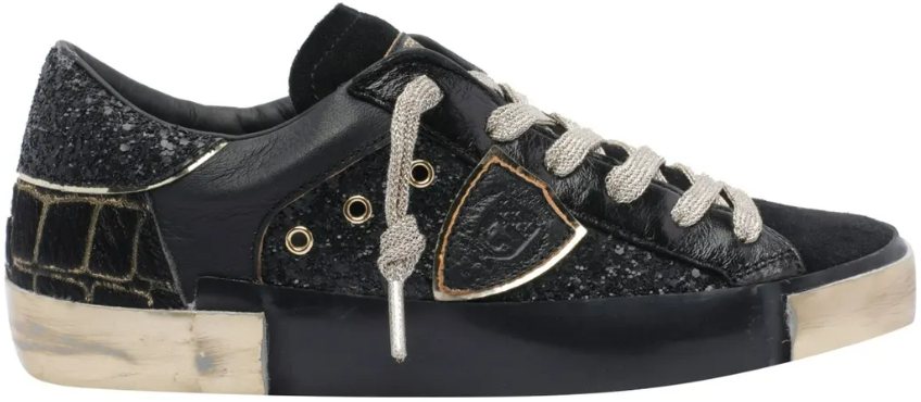 Philippe Model Sneakers Black Zwart