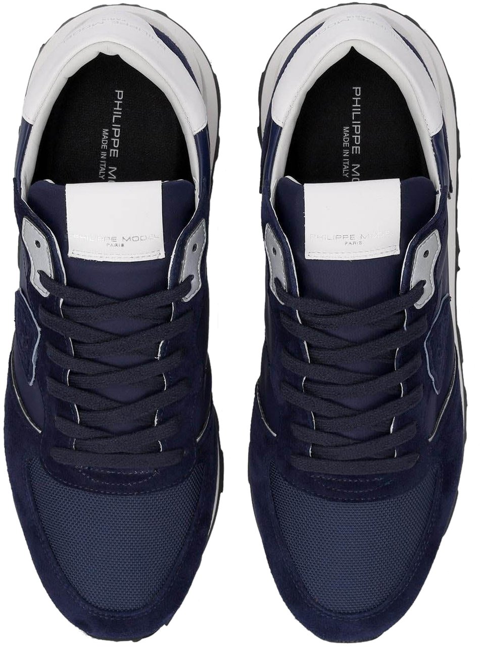 Philippe Model Heren Tropez Haute Sneaker Blauw Blauw