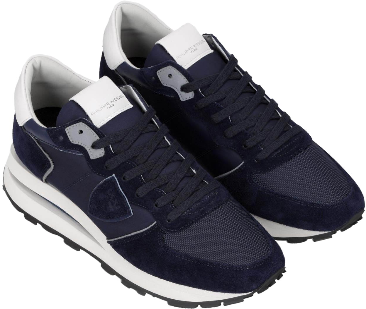Philippe Model Heren Tropez Haute Sneaker Blauw Blauw