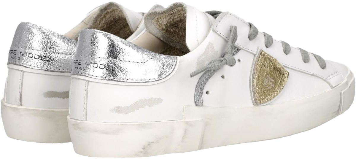 Philippe Model Dames Prsx Low Woman Wit