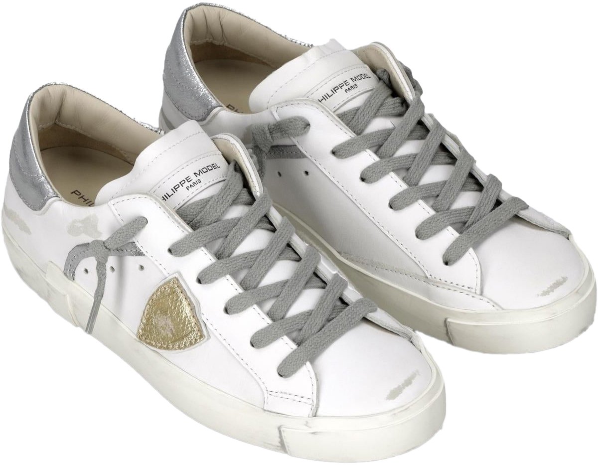 Philippe Model Dames Prsx Low Woman Wit