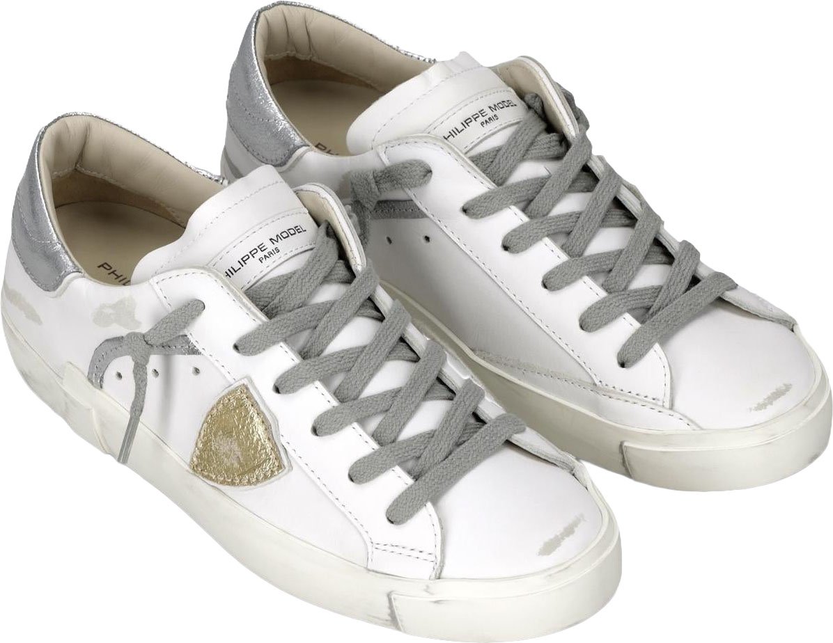 Philippe Model Dames Prsx Low Woman sneakers Wit