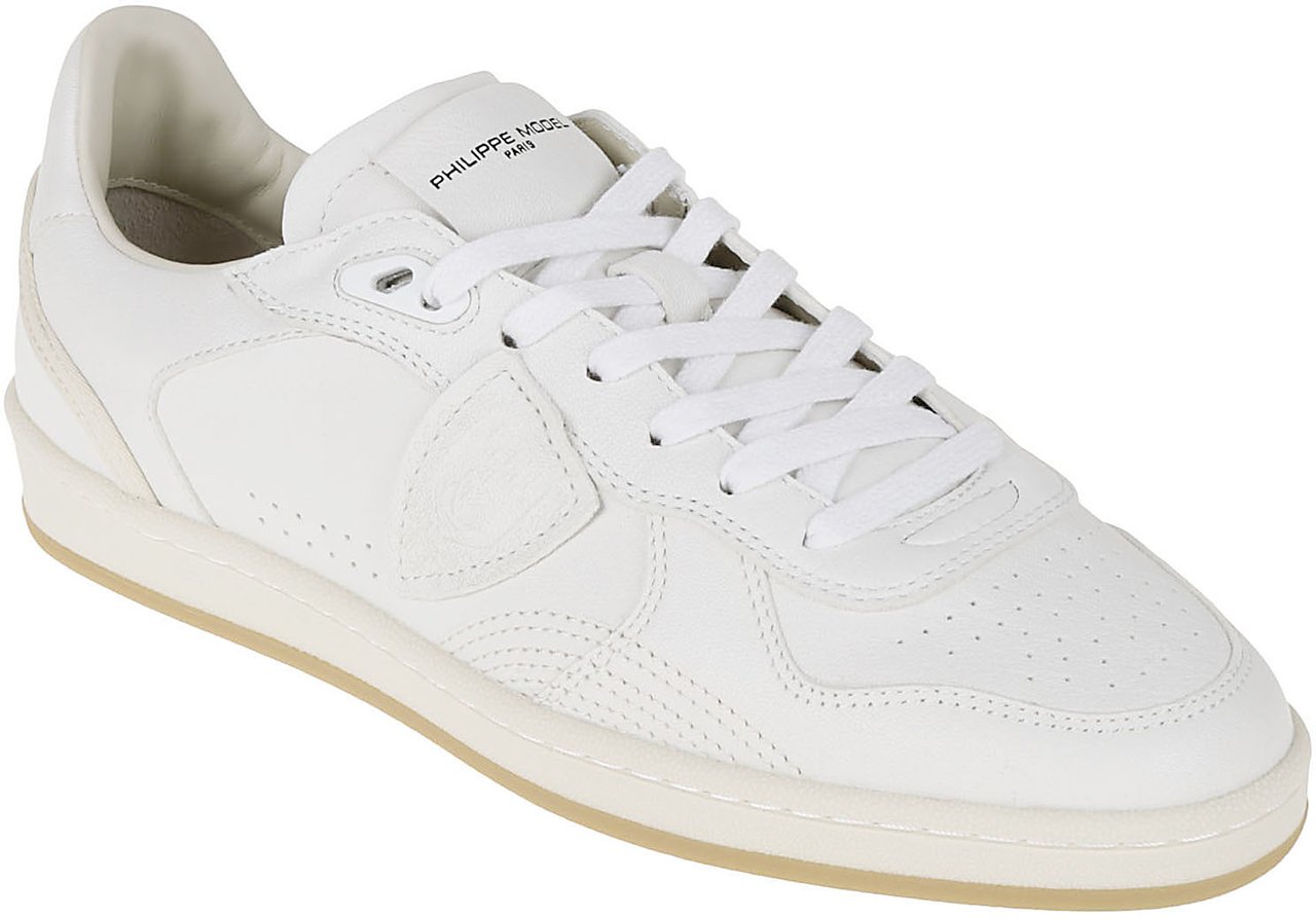 Philippe Model Flat Shoes White Wit