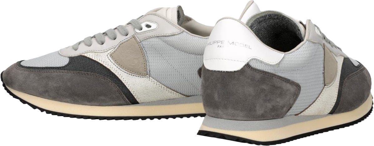 Philippe Model Heren Blville Low Man sneakers Grijs