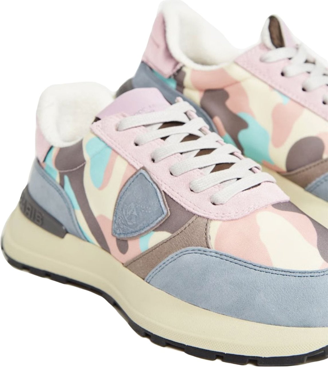 Philippe Model Antibes Low Camouflage Sneakers Divers