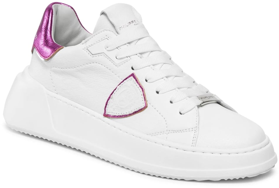 Philippe Model Tres Temple Low Sneakers Wit