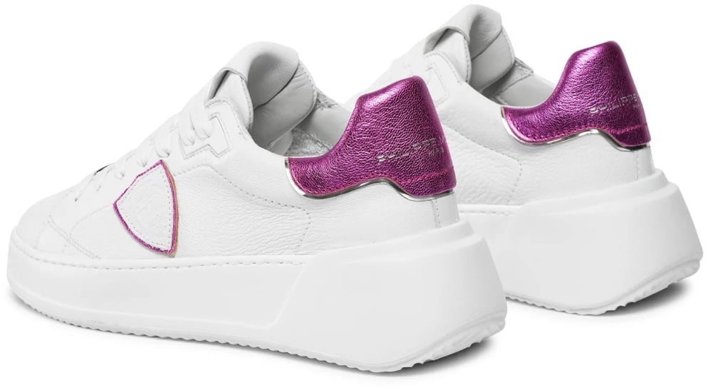 Philippe Model Tres Temple Low Sneakers Wit