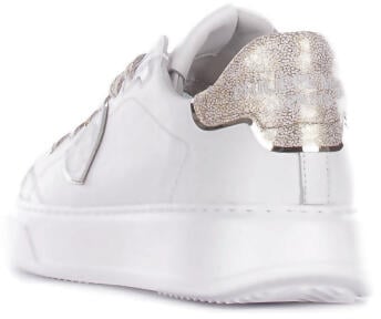 Philippe Model Sneakers Bianco Glitter Divers