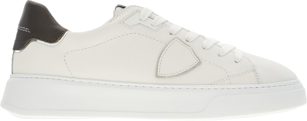 Philippe Model White leather Temple sneakers Divers