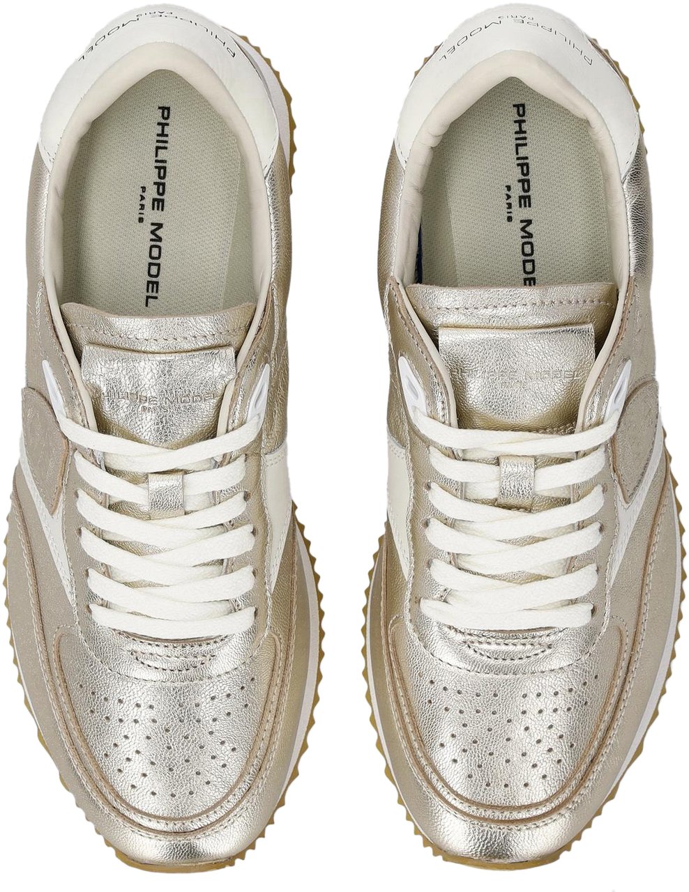 Philippe Model Dames Blville Low Woman Metallic