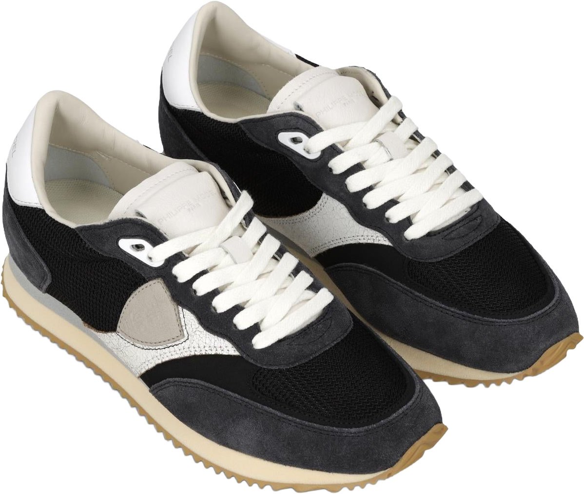 Philippe Model Dames Blville Low Woman sneakers Zwart