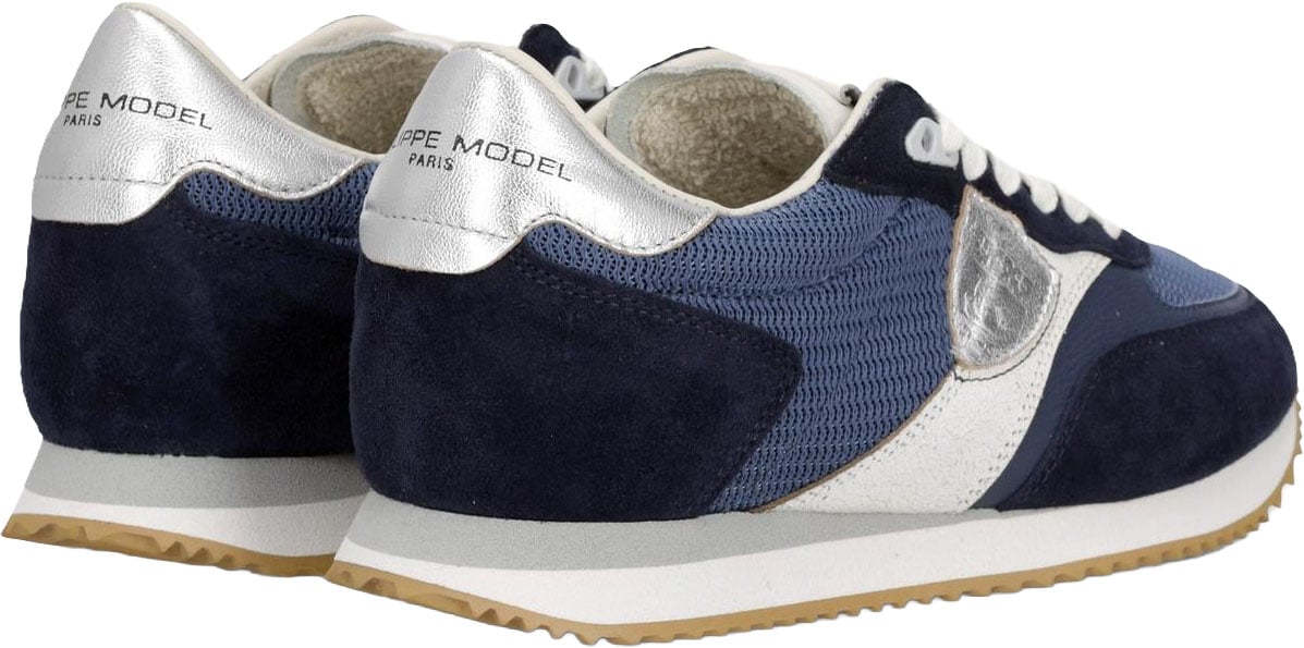 Philippe Model Dames Blville Low Woman sneakers Blauw