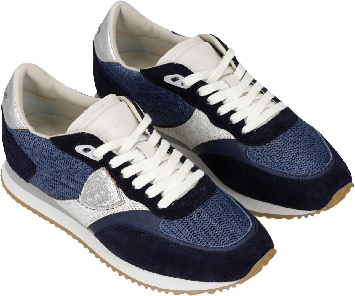 Philippe Model Dames Blville Low Woman sneakers Blauw