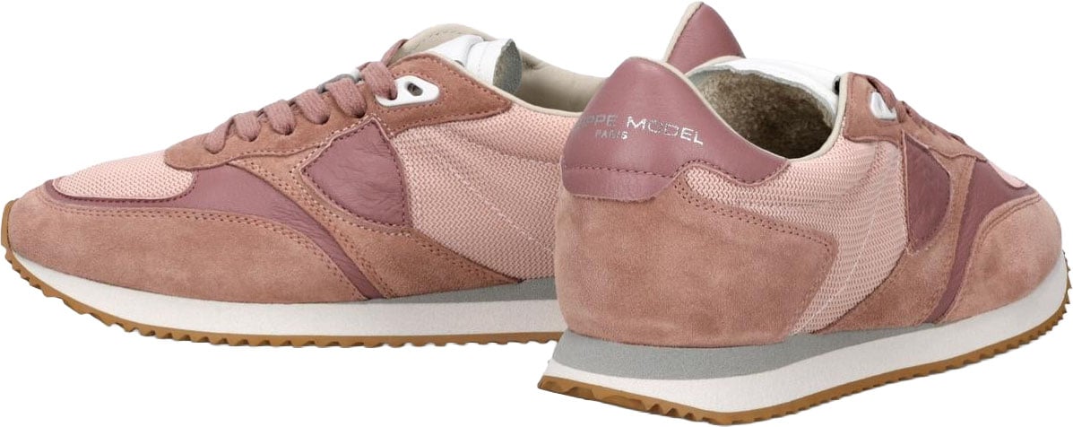 Philippe Model Dames Blville Low Woman sneakers Roze