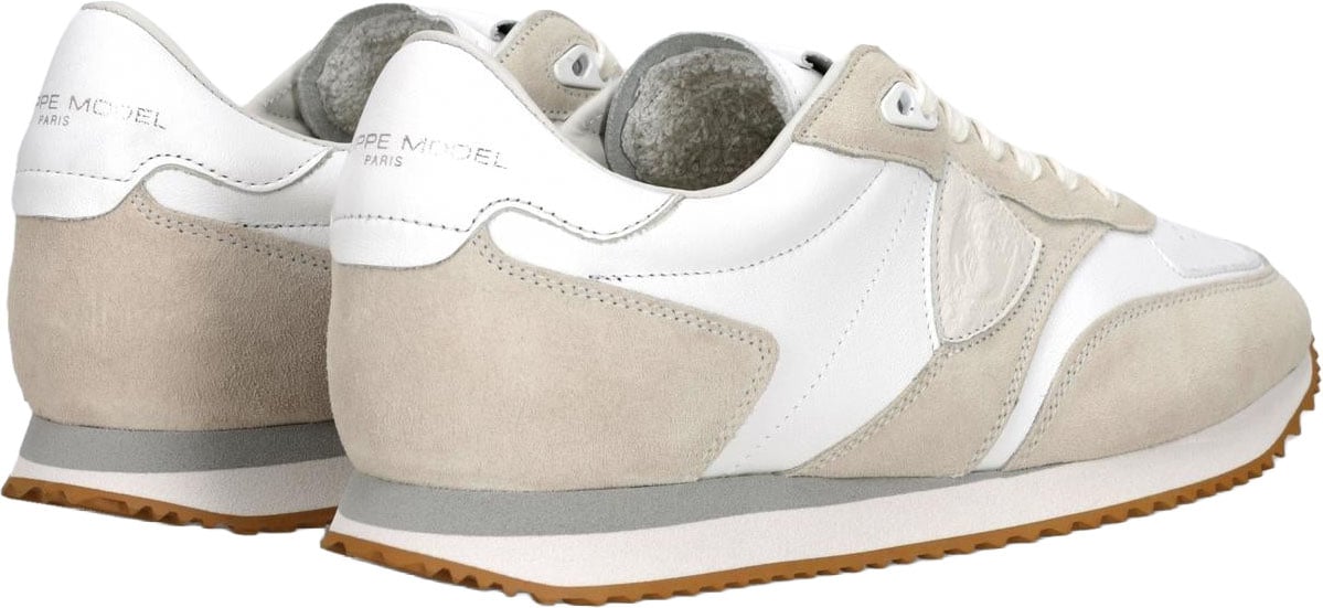 Philippe Model Heren Blville Low Man sneakers Wit