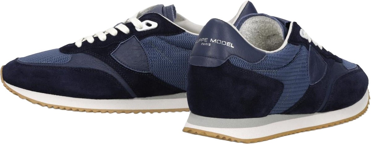 Philippe Model Heren Blville Low Man sneakers Blauw