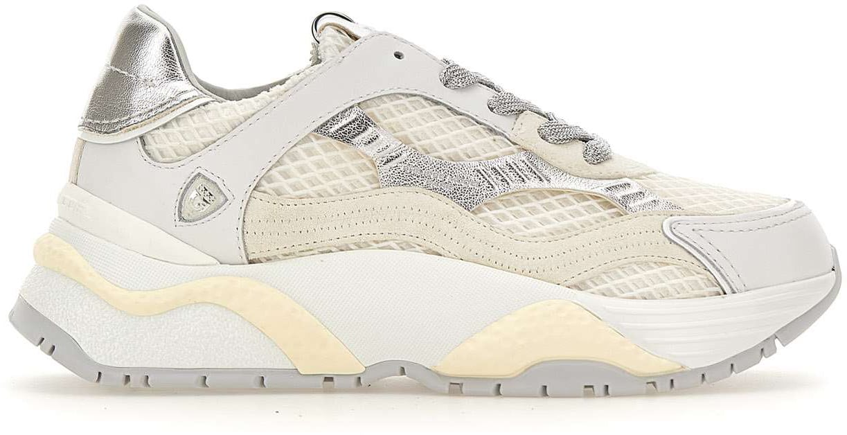 Philippe Model Sneakers Silver Zilver