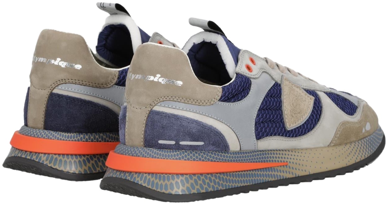 Philippe Model Heren Olympique Low Man Grijs