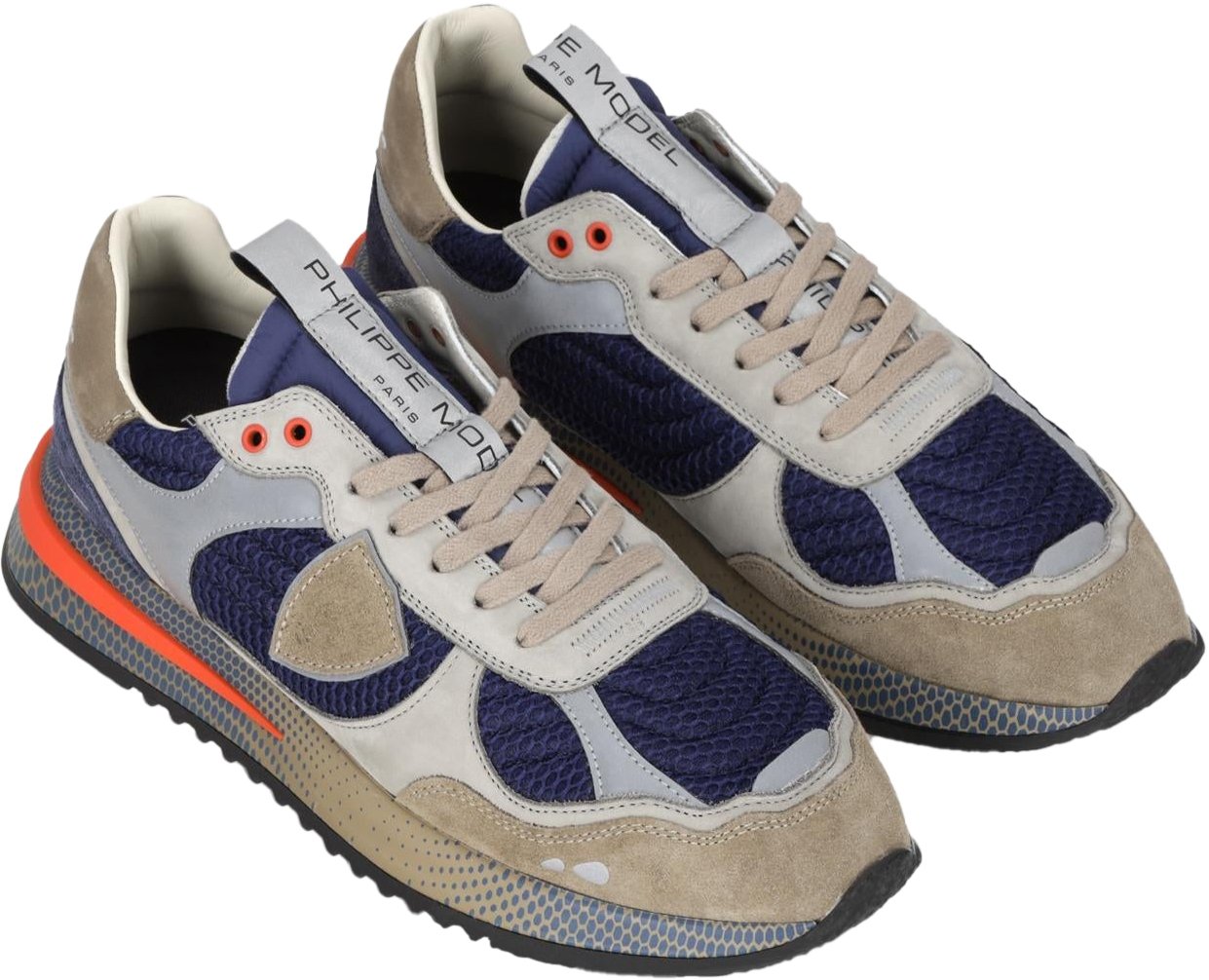 Philippe Model Heren Olympique Low Man Grijs