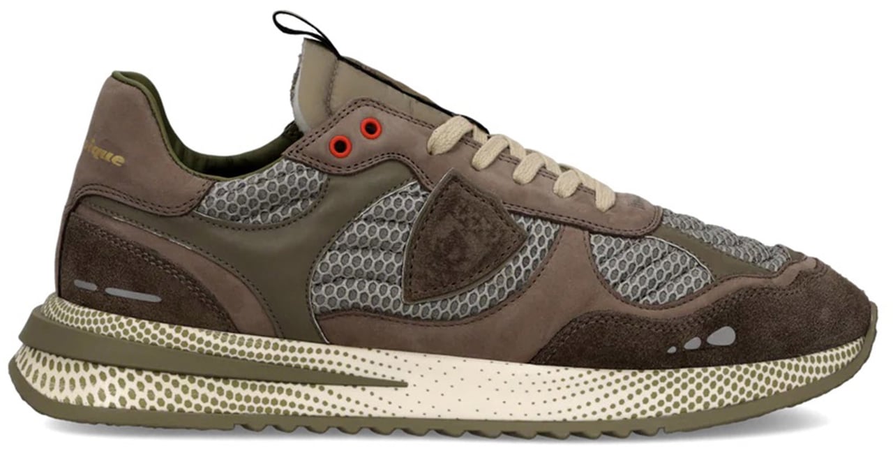 Philippe Model Sneakers Nubuck Resau Popmud Mil Bruin