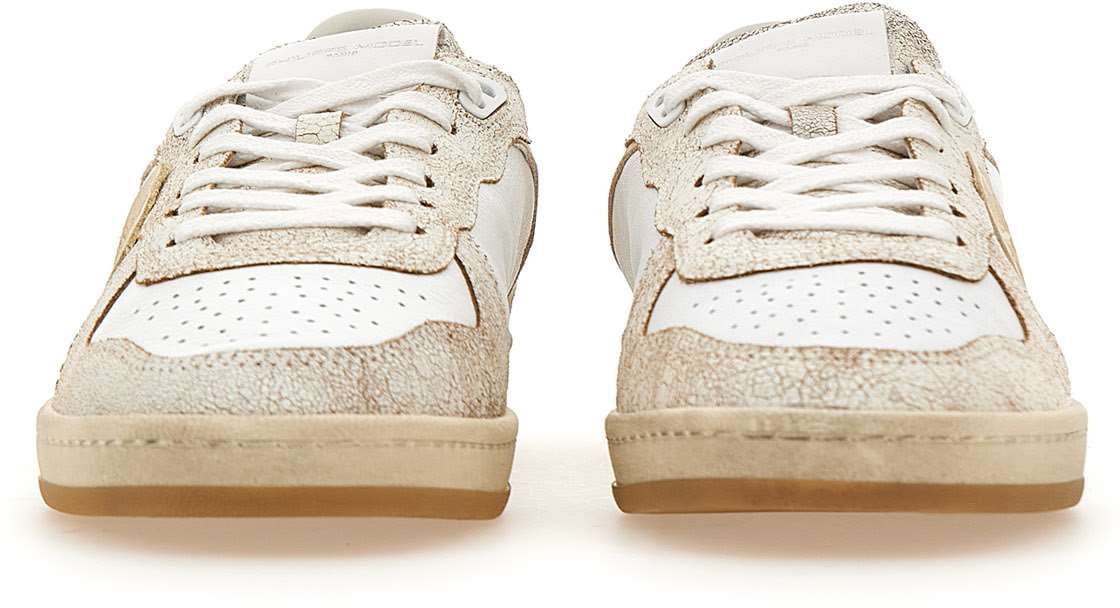 Philippe Model Sneakers Beige Wit