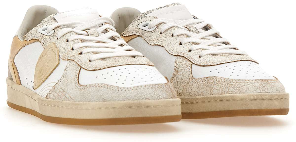 Philippe Model Sneakers Beige Wit