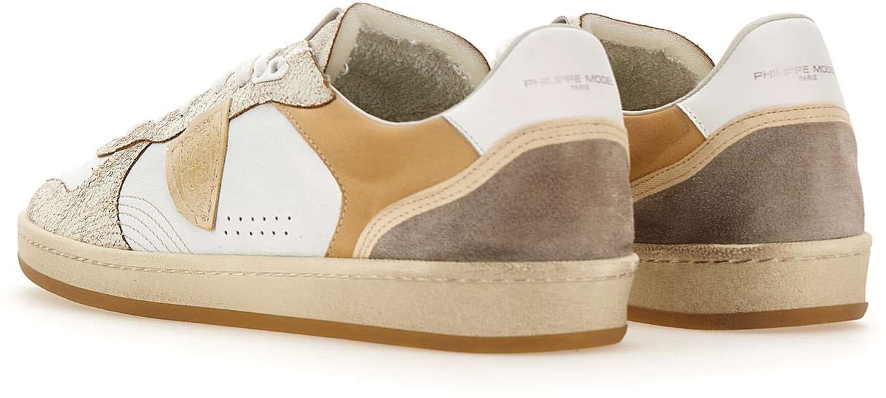 Philippe Model Sneakers Beige Wit