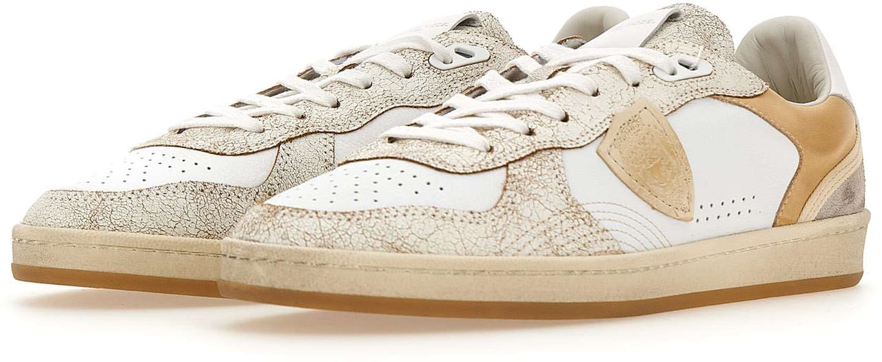 Philippe Model Sneakers Beige Wit