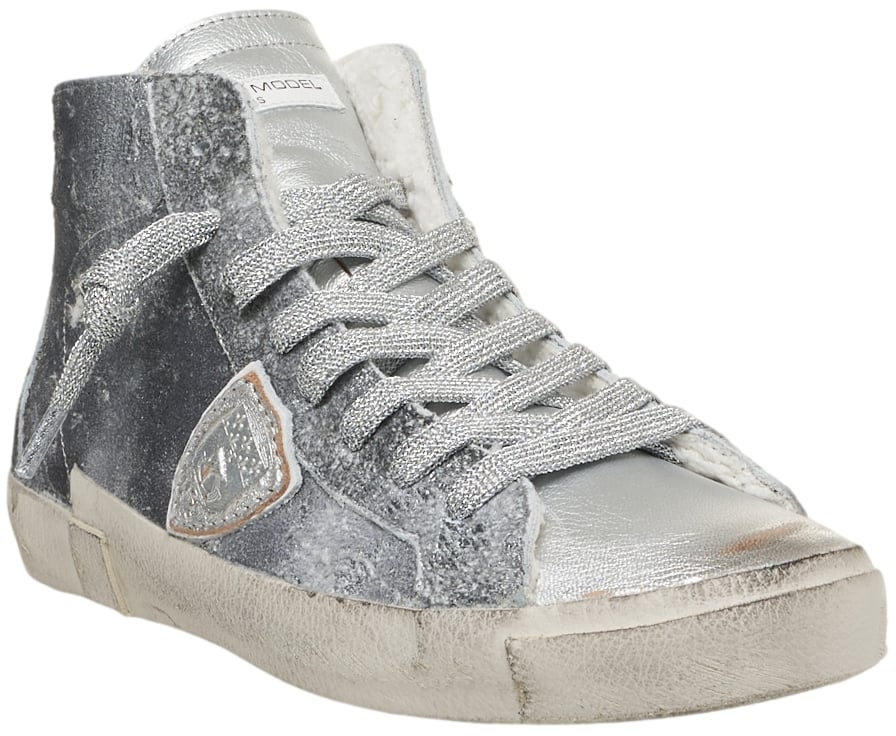 Philippe Model Sneakers 'Prsx' Zilver